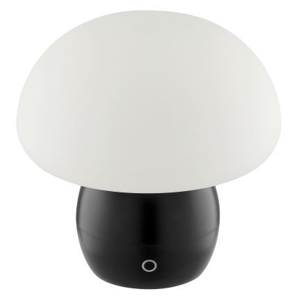 Brilliant - Επιτραπέζιο επαναφορτιζόμενο φωτιστικό LED αφής, ρυθμιζόμενης έντασης DUPIS LED/2W/5V 2700K 1800 mAh μαύρο