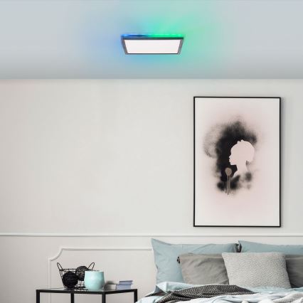 Brilliant - LED RGBW Dimmable φωτιστικό οροφής SALTERY LED/20W/230V 3000-6500 + τηλεχειριστήριο