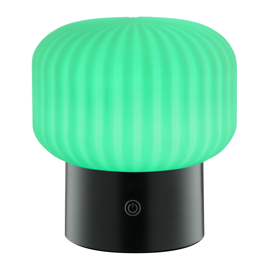 Brilliant - LED RGBW ρυθμιζόμενη επαναφορτιζόμενη επιτραπέζια εξωτερική λάμπα με έλεγχο αφής SARASTRO LED/3W/5V 2700K 1800 mAh IP44 λευκή