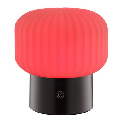 Brilliant - LED RGBW ρυθμιζόμενη επαναφορτιζόμενη επιτραπέζια εξωτερική λάμπα με έλεγχο αφής SARASTRO LED/3W/5V 2700K 1800 mAh IP44 λευκή