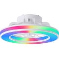 Brilliant - LED RGBW Dimmable ανεμιστήρας οροφής MONDELLO LED/26W/230V 2700-6500K διάμετρος 41,5 cm λευκό + τηλεχειριστήριο