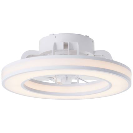 Brilliant - LED RGBW Dimmable ανεμιστήρας οροφής MONDELLO LED/26W/230V 2700-6500K διάμετρος 41,5 cm λευκό + τηλεχειριστήριο