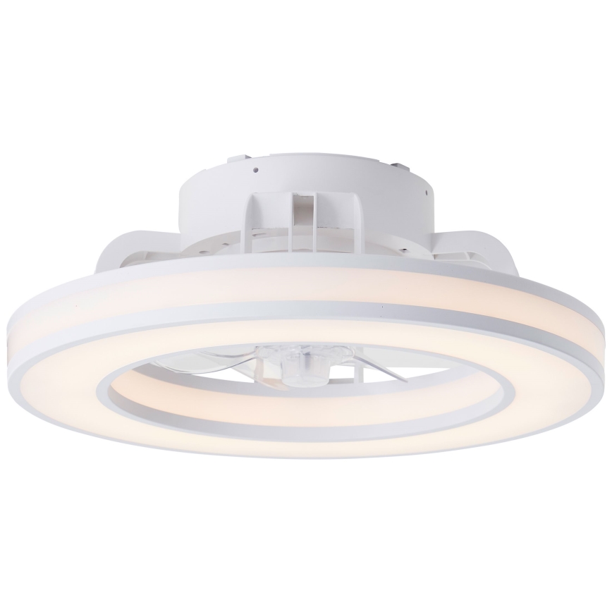 Brilliant - LED RGBW Dimmable ανεμιστήρας οροφής MONDELLO LED/26W/230V 2700-6500K διάμετρος 41,5 cm λευκό + τηλεχειριστήριο