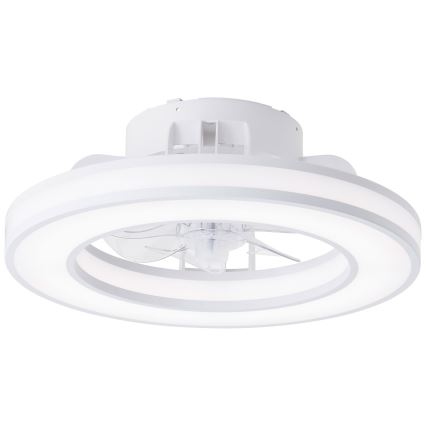 Brilliant - LED RGBW Dimmable ανεμιστήρας οροφής MONDELLO LED/26W/230V 2700-6500K διάμετρος 41,5 cm λευκό + τηλεχειριστήριο