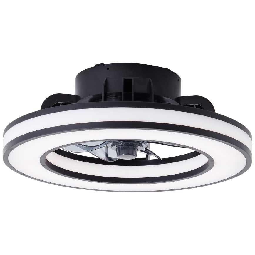 Brilliant - LED RGBW Dimmable ανεμιστήρας οροφής MONDELLO LED/26W/230V 2700-6500K διάμετρος 41 cm μαύρο + τηλεχειριστήριο