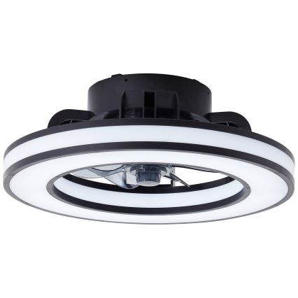 Brilliant - LED RGBW Dimmable ανεμιστήρας οροφής MONDELLO LED/26W/230V 2700-6500K διάμετρος 41 cm μαύρο + τηλεχειριστήριο