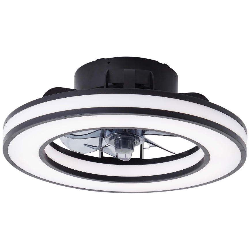 Brilliant - LED RGBW Dimmable ανεμιστήρας οροφής MONDELLO LED/26W/230V 2700-6500K διάμετρος 41 cm μαύρο + τηλεχειριστήριο