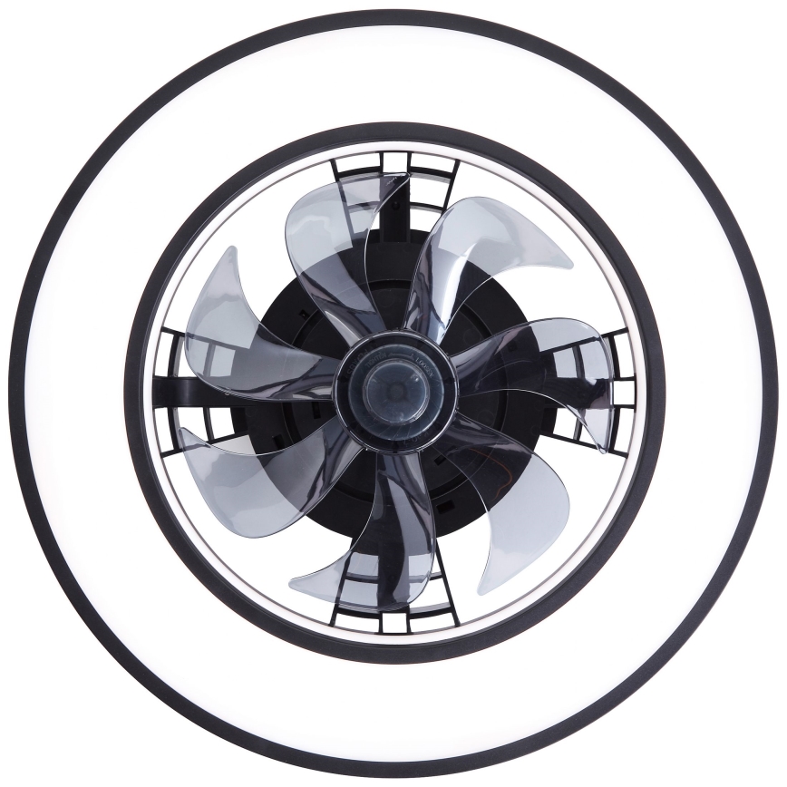 Brilliant - LED RGBW Dimmable ανεμιστήρας οροφής MONDELLO LED/26W/230V 2700-6500K διάμετρος 41 cm μαύρο + τηλεχειριστήριο