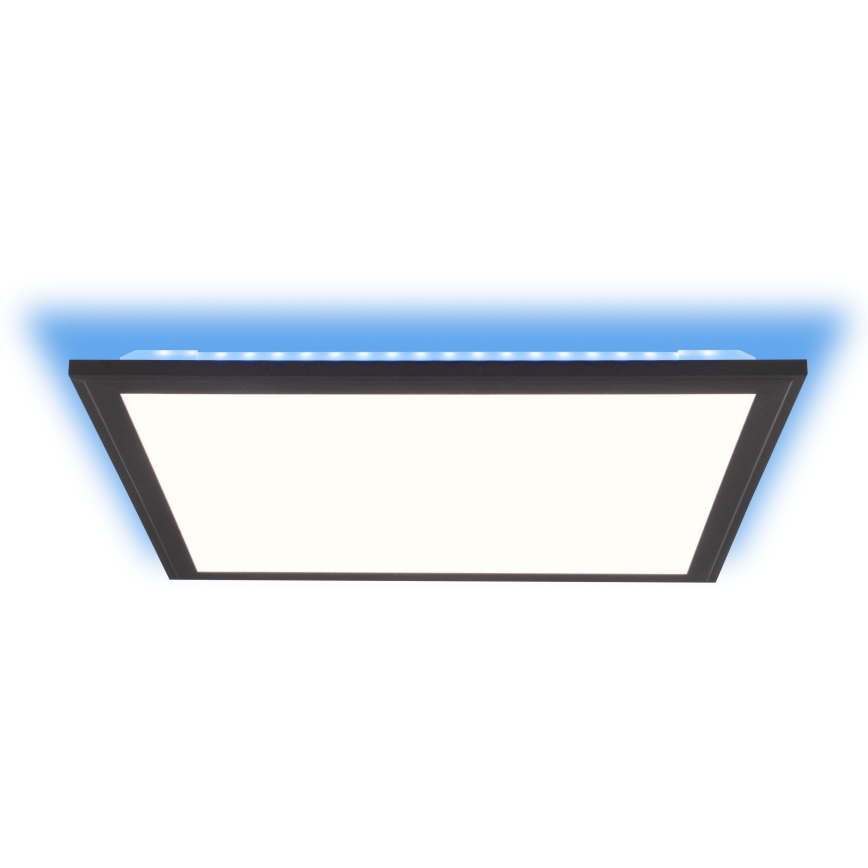 Brilliant - LED RGBW Dimmable φωτιστικό οροφής ALLIE LED/24W/230V 2700-6500K μαύρο + τηλεχειριστήριο