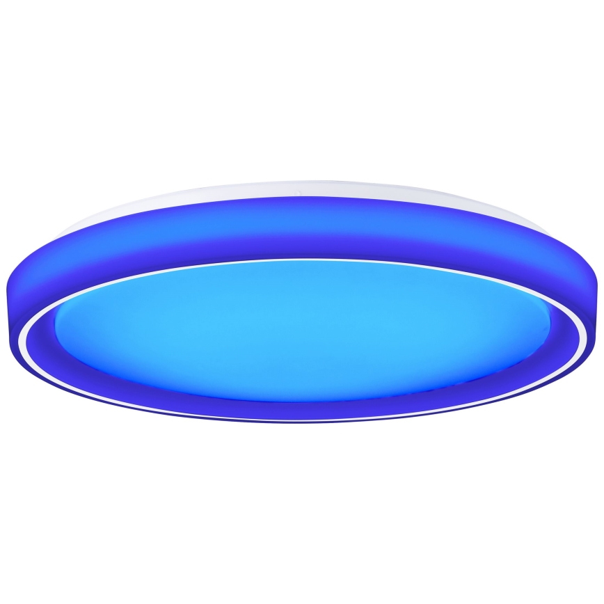 Brilliant - LED RGBW Dimmable φωτιστικό οροφής FLOCO LED/34W/230V 3000-6500K διάμετρος 49,5 cm λευκό + τηλεχειριστήριο