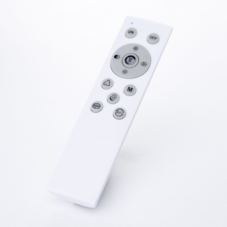 Brilliant - LED RGBW Dimmable φωτιστικό οροφής FLOCO LED/34W/230V 3000-6500K διάμετρος 49,5 cm λευκό + τηλεχειριστήριο