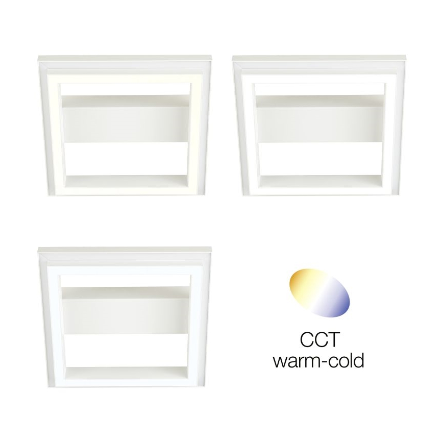 Brilliant - LED RGBW Dimmable φωτιστικό οροφής PALLAS LED/18W/230V 2700-6500K + τηλεχειριστήριο