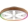 Brilliant - LED RGBW Dimmable ανεμιστήρας οροφής GAIANO LED/24W/230V 2700-6500K διάμετρος 48 cm καφέ + τηλεχειριστήριο