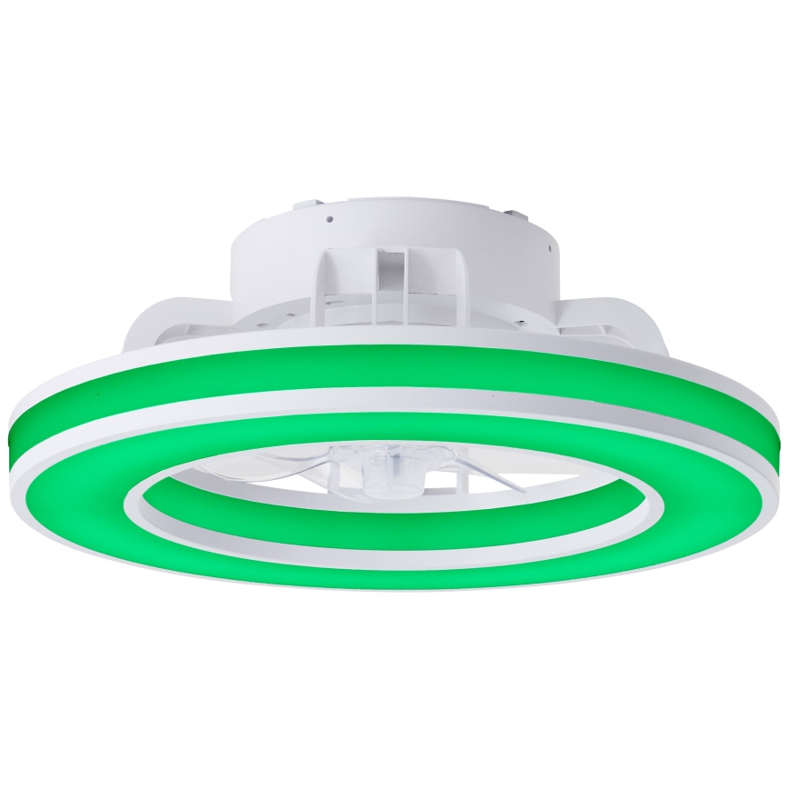Brilliant - LED RGBW Dimmable ανεμιστήρας οροφής MONDELLO LED/26W/230V 2700-6500K διάμετρος 41,5 cm λευκό + τηλεχειριστήριο