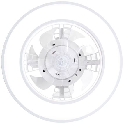 Brilliant - LED RGBW Dimmable ανεμιστήρας οροφής MONDELLO LED/26W/230V 2700-6500K διάμετρος 41,5 cm λευκό + τηλεχειριστήριο
