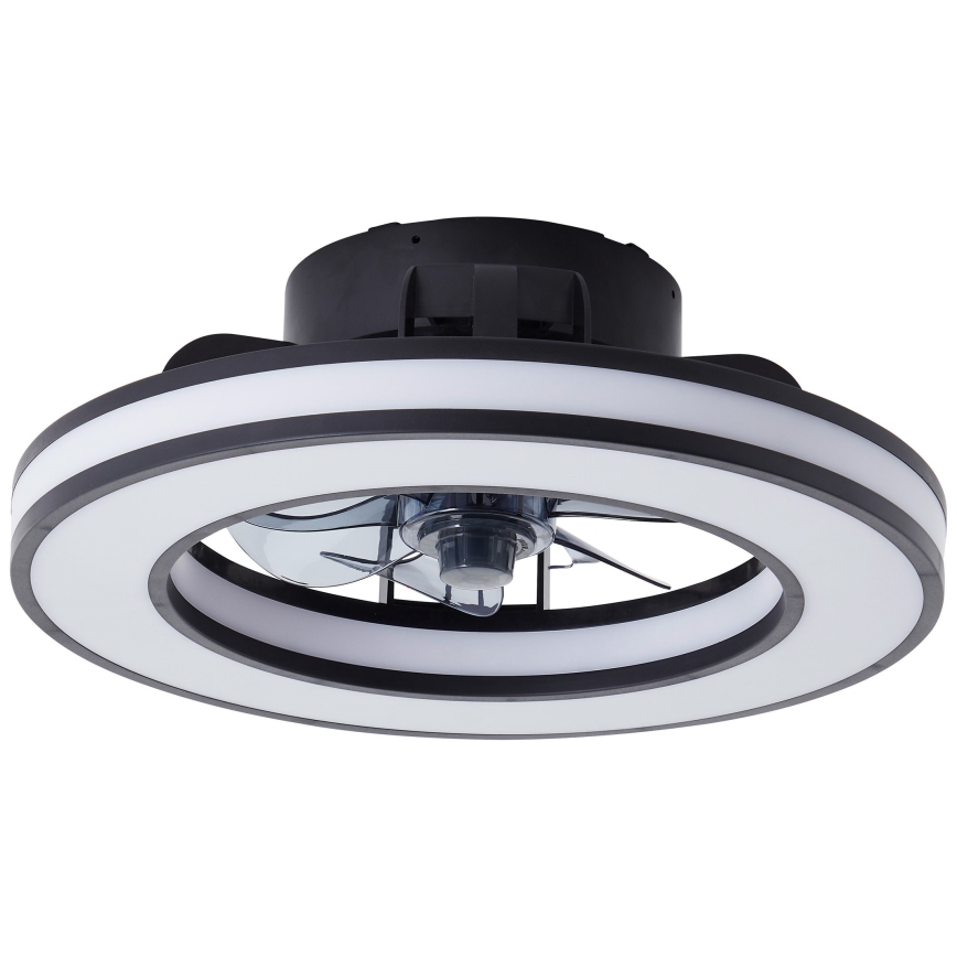 Brilliant - LED RGBW Dimmable ανεμιστήρας οροφής MONDELLO LED/26W/230V 2700-6500K διάμετρος 41 cm μαύρο + τηλεχειριστήριο