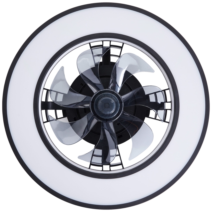 Brilliant - LED RGBW Dimmable ανεμιστήρας οροφής MONDELLO LED/26W/230V 2700-6500K διάμετρος 41 cm μαύρο + τηλεχειριστήριο