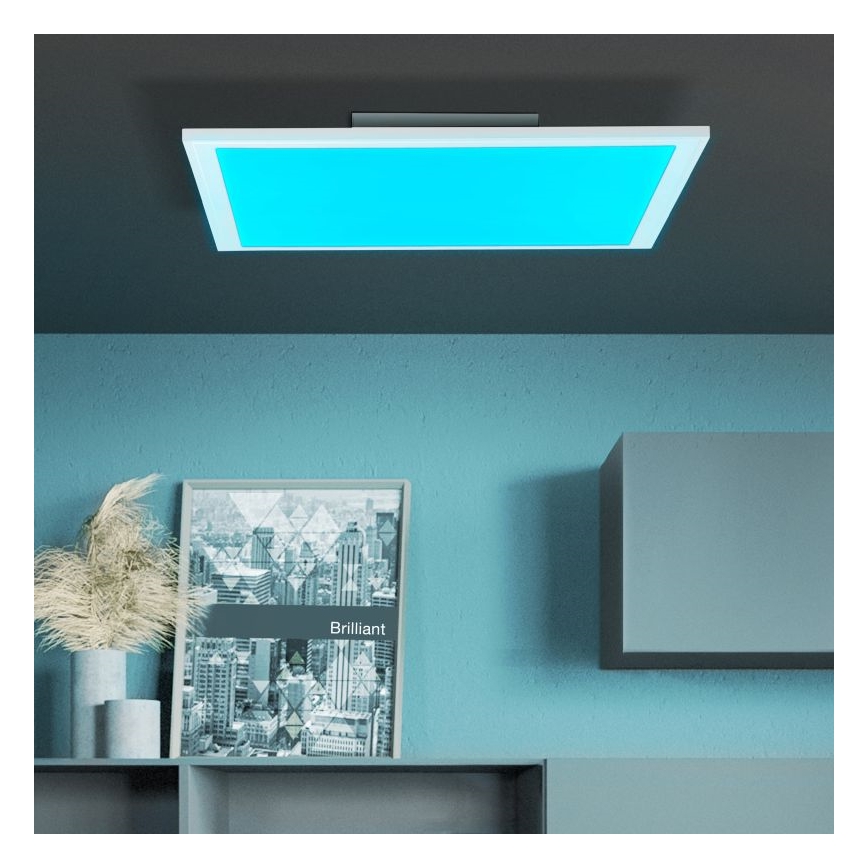 Brilliant - LED RGBW Dimmable φωτιστικό οροφής ABIE LED/24W/230V 2700-6500K + τηλεχειριστήριο