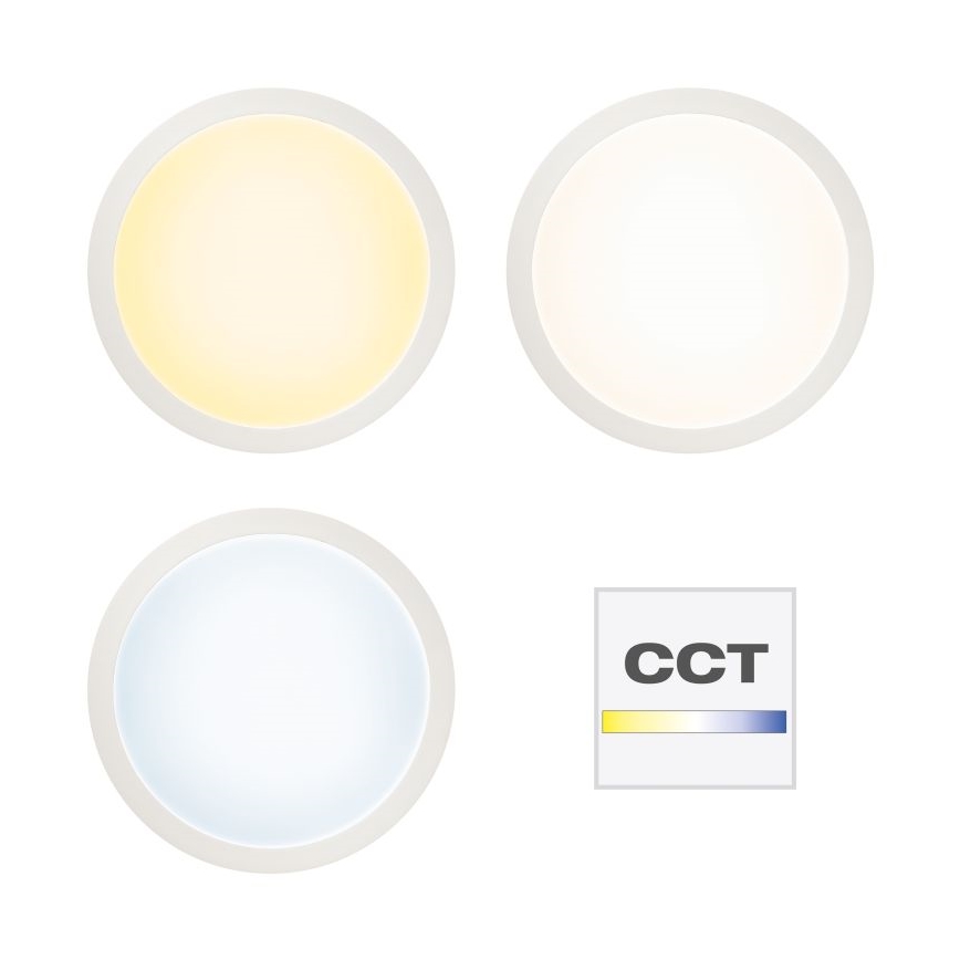 Brilliant - LED RGBW Dimmable φωτιστικό οροφής ABIE LED/24W/230V 2700-6500K + τηλεχειριστήριο