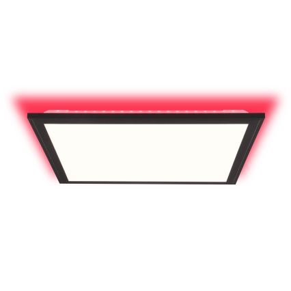 Brilliant - LED RGBW Dimmable φωτιστικό οροφής ALLIE LED/24W/230V 2700-6500K μαύρο + τηλεχειριστήριο