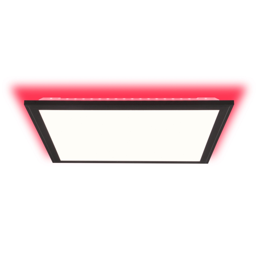 Brilliant - LED RGBW Dimmable φωτιστικό οροφής ALLIE LED/24W/230V 2700-6500K μαύρο + τηλεχειριστήριο