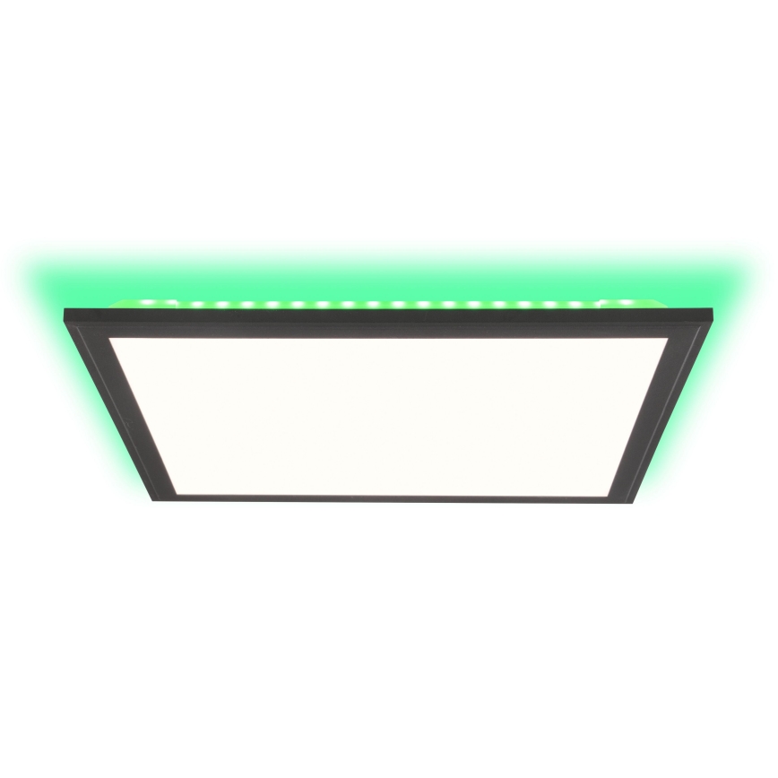 Brilliant - LED RGBW Dimmable φωτιστικό οροφής ALLIE LED/24W/230V 2700-6500K μαύρο + τηλεχειριστήριο