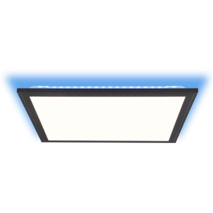 Brilliant - LED RGBW Dimmable φωτιστικό οροφής ALLIE LED/24W/230V 2700-6500K μαύρο + τηλεχειριστήριο