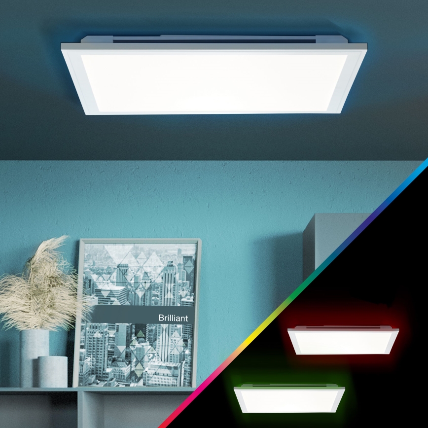 Brilliant - LED RGBW Dimmable φωτιστικό οροφής ALLIE LED/24W/230V 2700-6500K + τηλεχειριστήριο