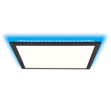 Brilliant - LED RGBW Dimmable φωτιστικό οροφής ALLIE LED/24W/230V 2700-6500K μαύρο + τηλεχειριστήριο