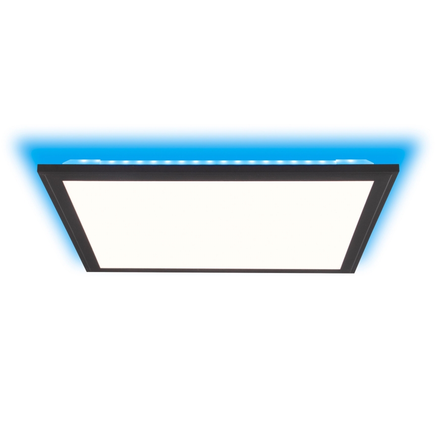 Brilliant - LED RGBW Dimmable φωτιστικό οροφής ALLIE LED/24W/230V 2700-6500K μαύρο + τηλεχειριστήριο