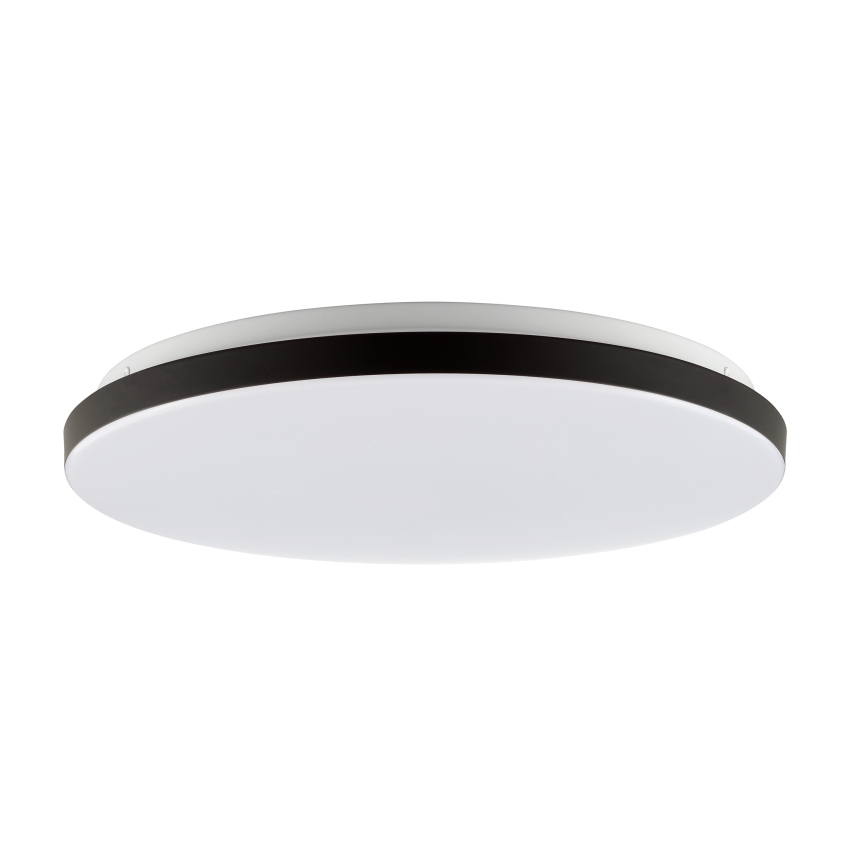 Brilliant - LED RGBW Dimmable φωτιστικό οροφής LIVIO LED/20W/230V 3000-6500K διάμετρος 49 cm μαύρο + τηλεχειριστήριο