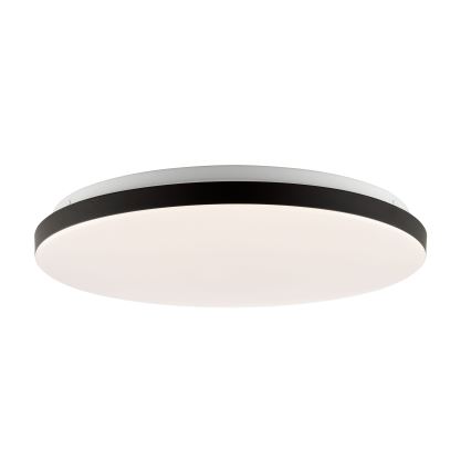 Brilliant - LED RGBW Dimmable φωτιστικό οροφής LIVIO LED/20W/230V 3000-6500K διάμετρος 49 cm μαύρο + τηλεχειριστήριο