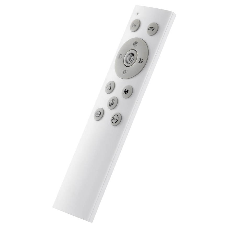 Brilliant - LED RGBW Dimmable φωτιστικό οροφής LIVIO LED/20W/230V 3000-6500K διάμετρος 49 cm μαύρο + τηλεχειριστήριο