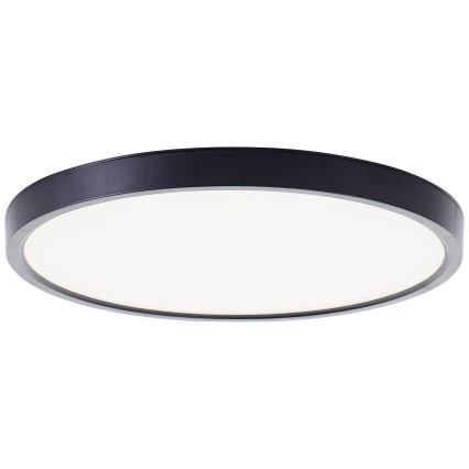 Brilliant - LED RGBW Dimmable φωτιστικό οροφής LOTTI LED/16W/230V 3000K διάμετρος 30 cm μαύρο Wi-Fi Tuya + τηλεχειριστήριο