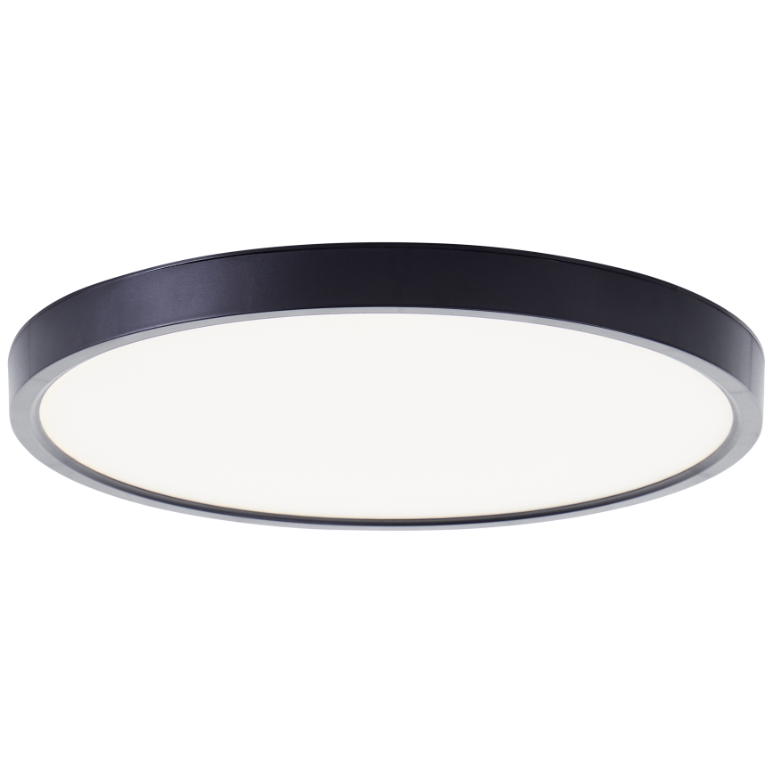 Brilliant - LED RGBW Dimmable φωτιστικό οροφής LOTTI LED/16W/230V 3000K διάμετρος 30 cm μαύρο Wi-Fi Tuya + τηλεχειριστήριο