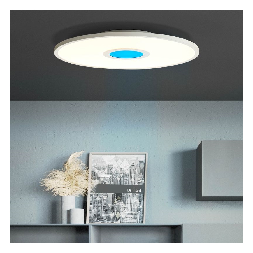 Brilliant - LED RGBW Dimmable φωτιστικό οροφής ODELLA LED/24W/230V 2700-6500K + τηλεχειριστήριο