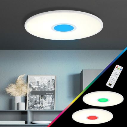 Brilliant - LED RGBW Dimmable φωτιστικό οροφής ODELLA LED/24W/230V 2700-6500K + τηλεχειριστήριο