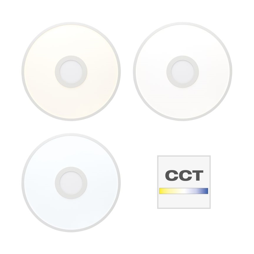 Brilliant - LED RGBW Dimmable φωτιστικό οροφής ODELLA LED/24W/230V 2700-6500K + τηλεχειριστήριο