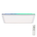 Brilliant - LED RGBW Dimmable φωτιστικό οροφής SALTERY LED/20W/230V 3000-6500K + τηλεχειριστήριο