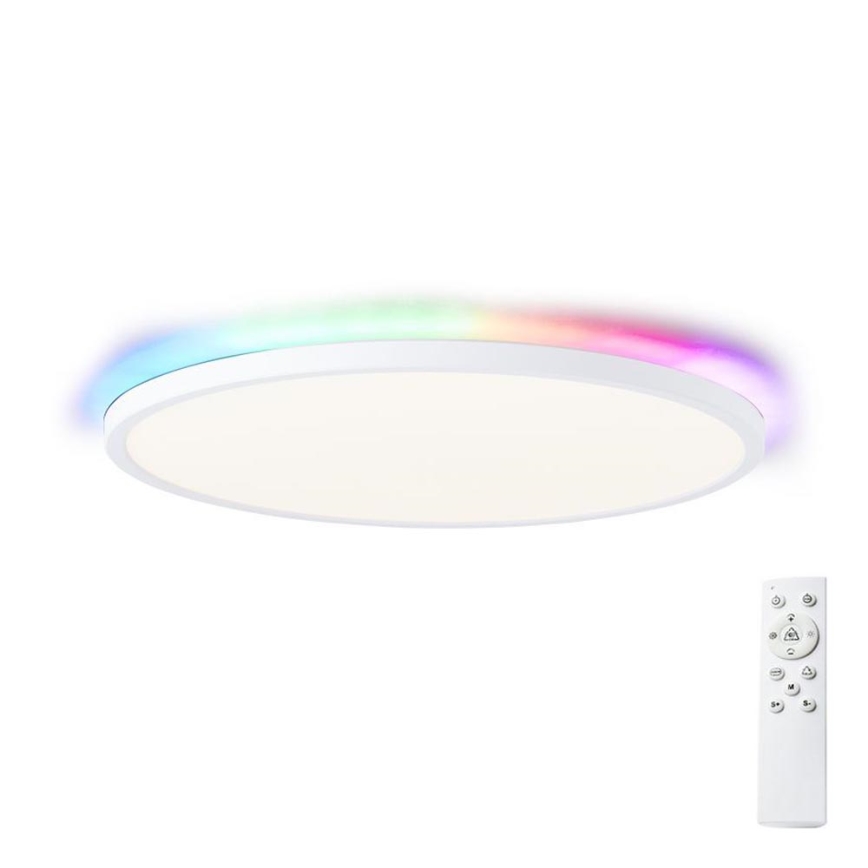 Brilliant - LED RGBW Dimmable φωτιστικό οροφής SALTERY LED/22W/230V 3000-6500K + τηλεχειριστήριο