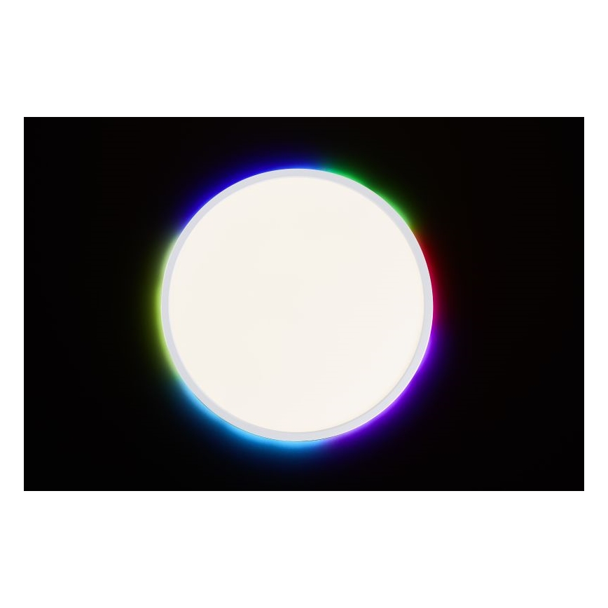 Brilliant - LED RGBW Dimmable φωτιστικό οροφής SALTERY LED/22W/230V 3000-6500K + τηλεχειριστήριο