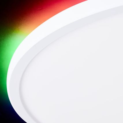 Brilliant - LED RGBW Dimmable φωτιστικό οροφής SALTERY LED/22W/230V 3000-6500K + τηλεχειριστήριο