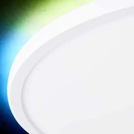 Brilliant - LED RGBW Dimmable φωτιστικό οροφής SALTERY LED/22W/230V 3000-6500K + τηλεχειριστήριο