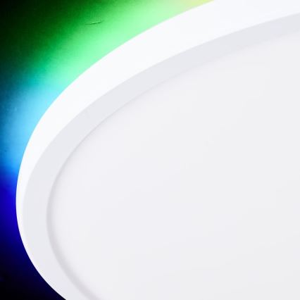 Brilliant - LED RGBW Dimmable φωτιστικό οροφής SALTERY LED/22W/230V 3000-6500K + τηλεχειριστήριο