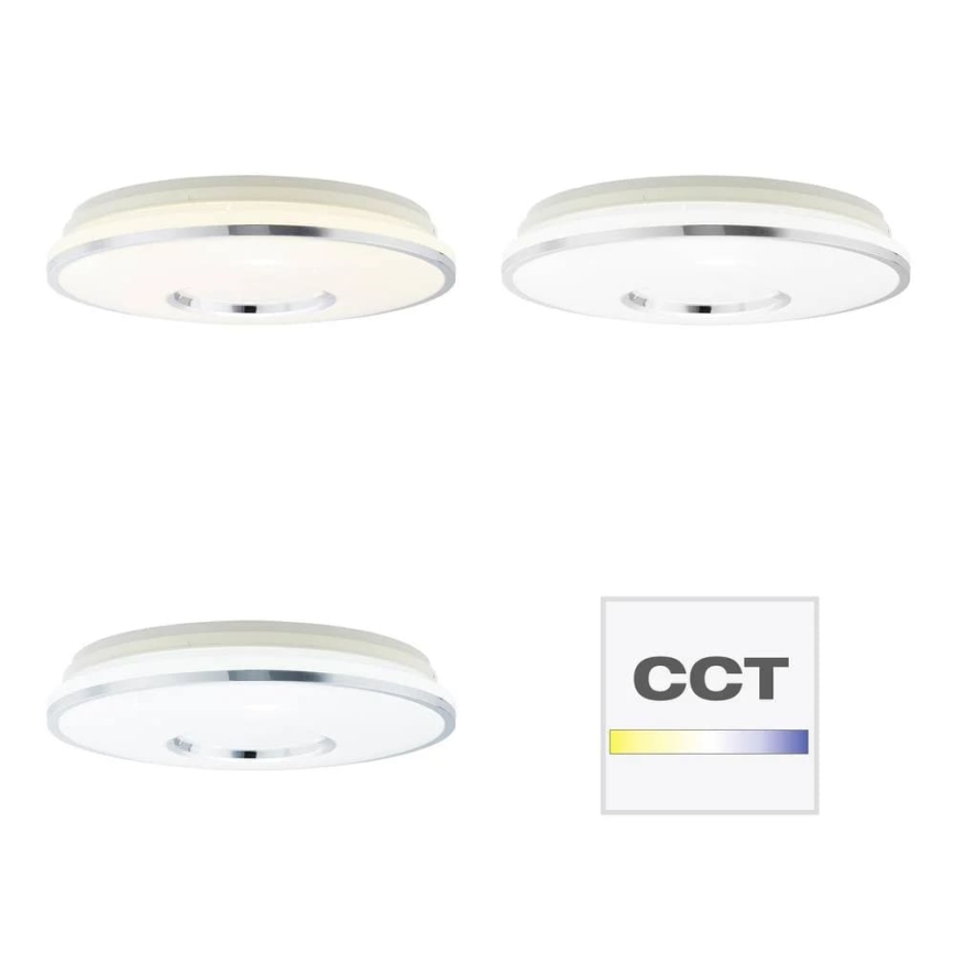Brilliant - LED RGBW Dimmable φωτιστικό οροφής VISITATION LED/32W/230V 3000-6500K + τηλεχειριστήριο