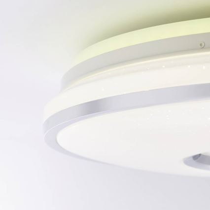 Brilliant - LED RGBW Dimmable φωτιστικό οροφής VISITATION LED/32W/230V 3000-6500K + τηλεχειριστήριο