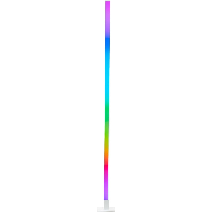 Brilliant - LED RGBW Φωτιστικό δαπέδου ντιμαριζόμενο NEELE LED/6,5W/230V λευκό + τηλεχειριστήριο