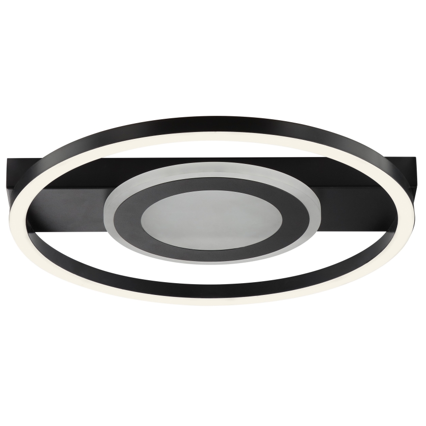 Brilliant - Ρυθμιζόμενο φωτιστικό οροφής LED RGBW MAUREEN LED/20W/230V 3000-6500K μαύρο + τηλεχειριστήριο