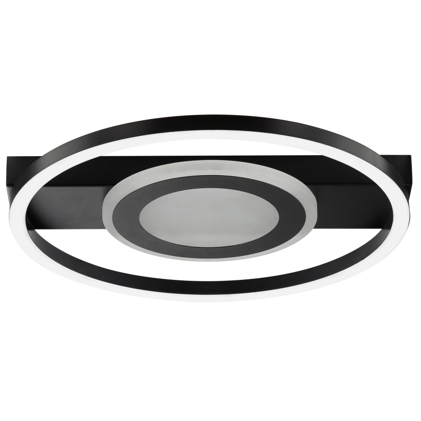 Brilliant - Ρυθμιζόμενο φωτιστικό οροφής LED RGBW MAUREEN LED/20W/230V 3000-6500K μαύρο + τηλεχειριστήριο