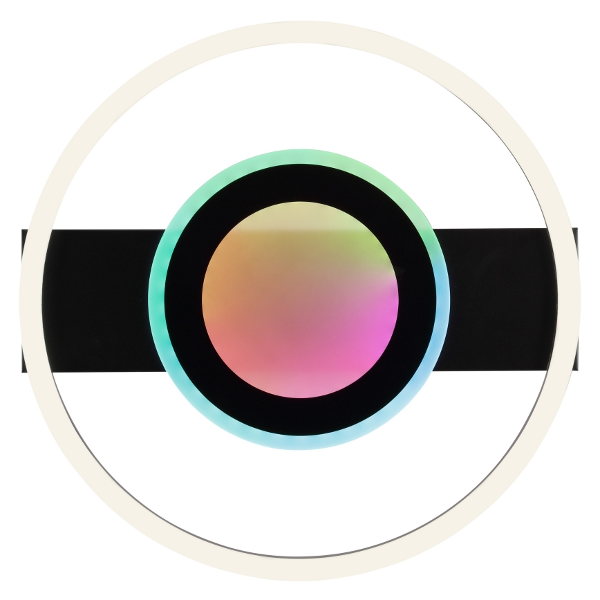 Brilliant - Ρυθμιζόμενο φωτιστικό οροφής LED RGBW MAUREEN LED/20W/230V 3000-6500K μαύρο + τηλεχειριστήριο